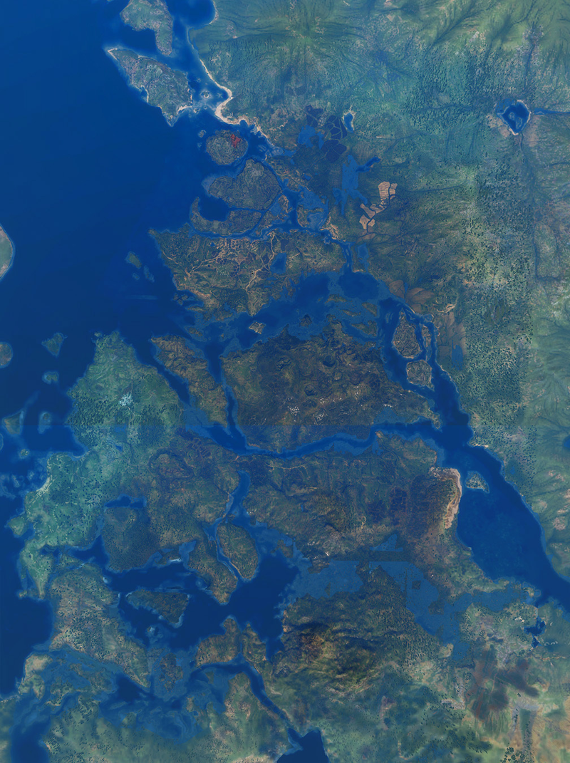 Illustration for article titled The Witcher 3 Aerial Shots Are Like Satellite Photos